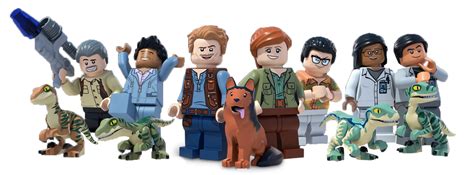 Lego Jurassic World Characters Render by tsilvadino on DeviantArt