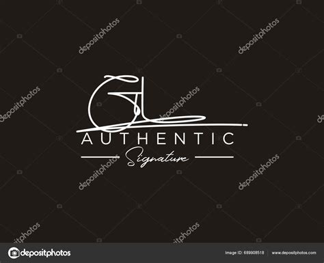 Signature Logo Template Vector Stock Vector by ©Microtext 689908518