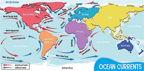 Ocean Currents - WorldAtlas