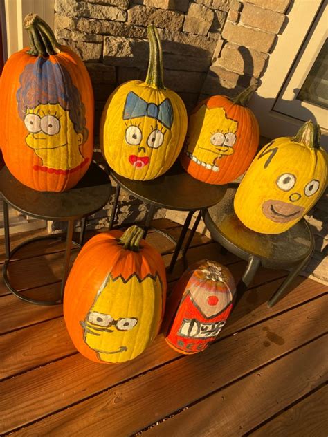 The Simpsons, Pumpkin Carving, Food, Art, Art Background, Essen, Kunst ...