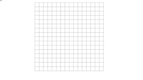 16” x 16” Transparent Grid | 3D Warehouse