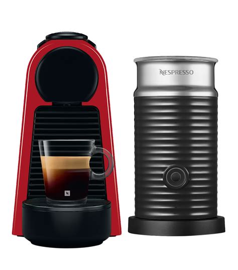 Nespresso Combo Cafetera Essenza Mini Red + Aeroccino3 - El Palacio de ...