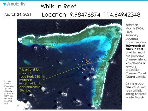 Mar 2021: The Presence Of Large Numbers Of Probable Chinese Ships Near ...