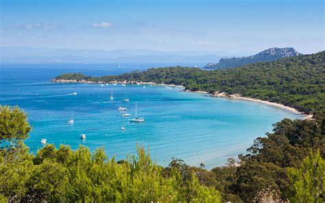 Notre Dame Beach, Porquerolles / Hyères Islands / Cote d'Azur // World ...