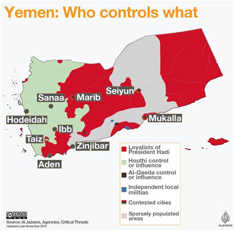 Yemen conflict: Who controls what - Al Jazeera English