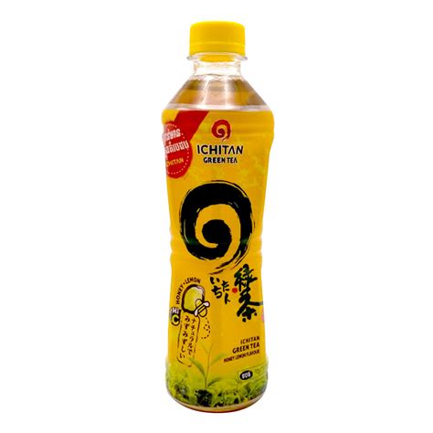 ICHITAN GREEN TEA HONEY LEMON 420ML