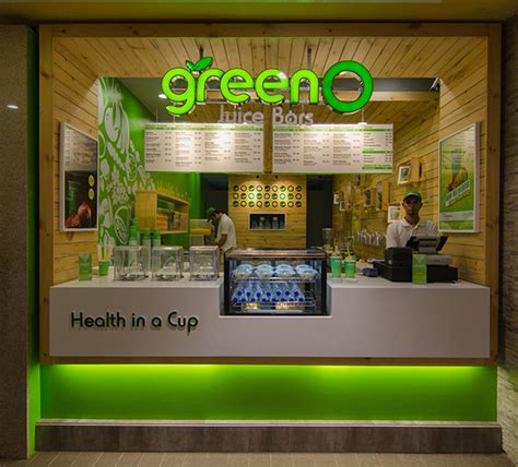 Greeno Juice Bar - Retail Design :: Behance