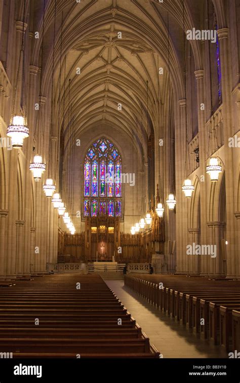 Stained glass window durham cathedral hi-res stock photography and ...