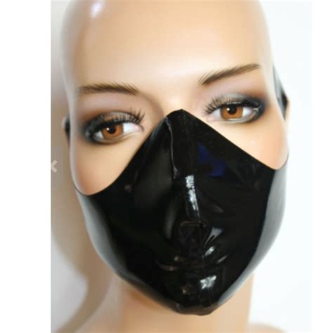 100% Latex Breathplay Hood Mask Halloween Hood Rubber Mask For Party ...