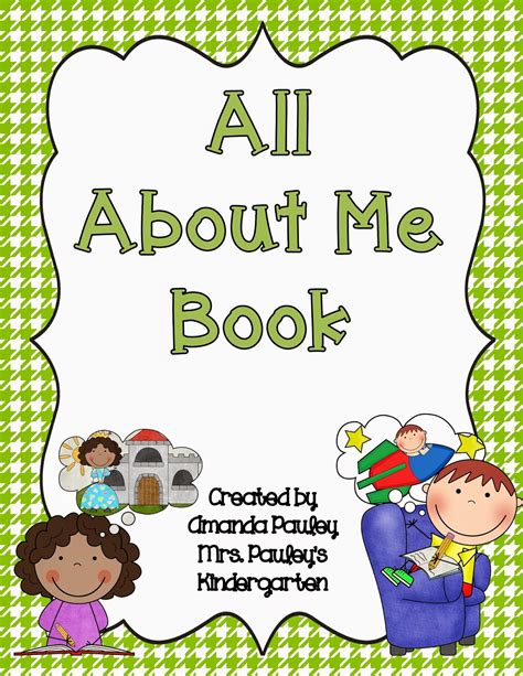 All About Me Book Template All About Me Book Template By Miss Zees ...