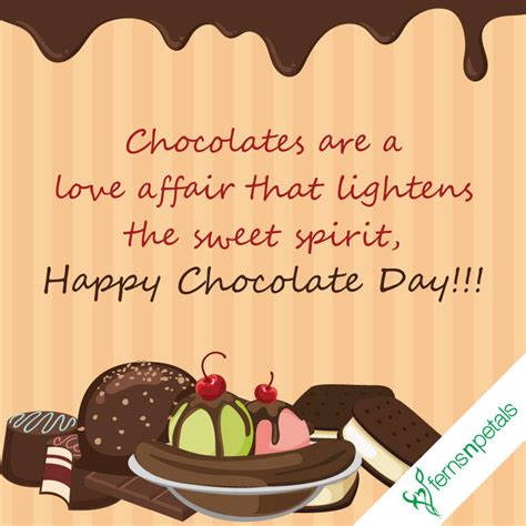 Happy Chocolate Day Quotes | Chocolate Day Wishes, Messages Online in ...