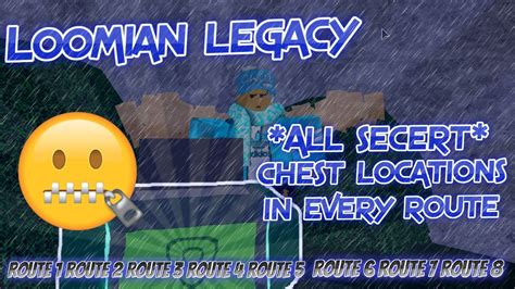 Loomian legacy: all secret chest locations in all routes*including ...