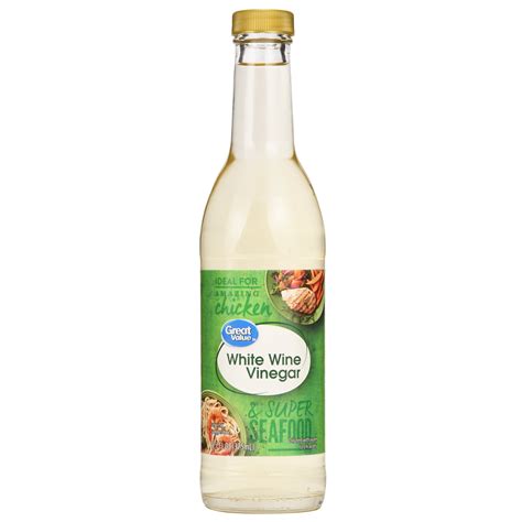 Great Value White Wine Vinegar, 12.7 fl oz - Walmart.com