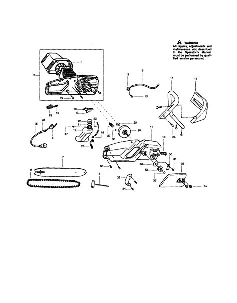 Craftsman Chainsaw Parts Diagram