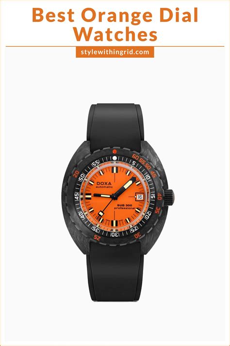 9 Best Orange Dial Watches You Can Buy – Style with Ingrid