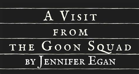 A Visit from the Goon Squad by Jennifer Egan | Pulitzer Prize-winning book