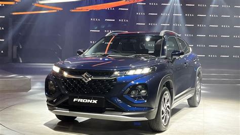 Maruti Fronx compact SUV, based on Baleno, showcased at Auto Expo 2023 ...