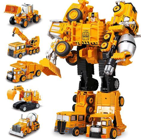 5 In 1 Robot Truck Super Transformer Toy