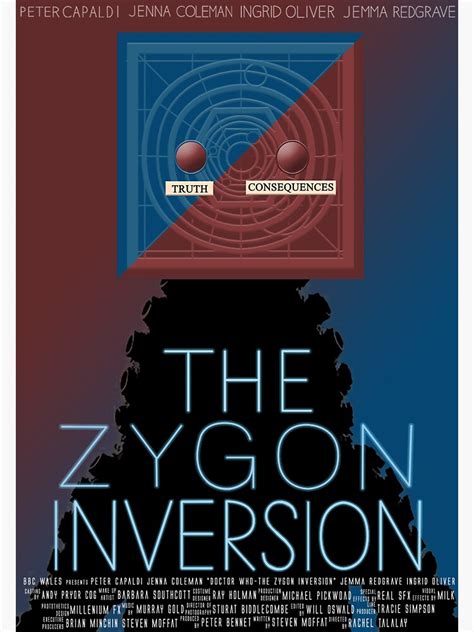 "the zygon inversion poster" Sticker for Sale by cvpvldi | Redbubble