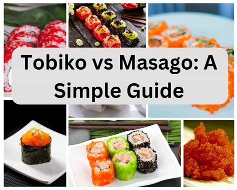 Tobiko vs Masago: A Easy Information - beautifullife