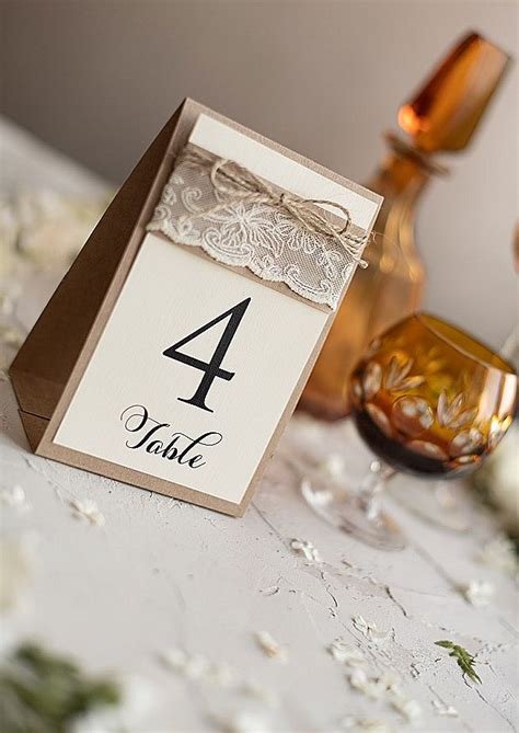 table numbers rustic 1-lacen-tb | Wedding table numbers, Signing table ...