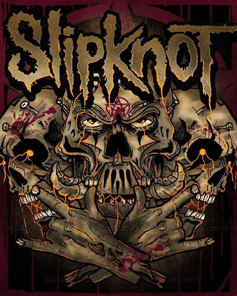 Slipknot | Slipknot, Rock posters, Album art