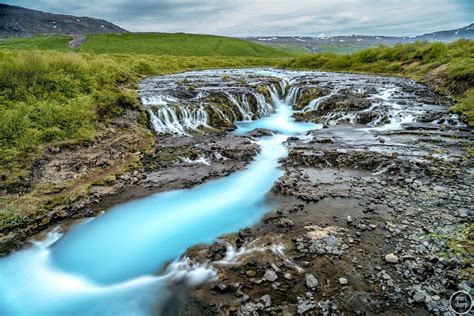 Bruarfoss Waterfall, Iceland