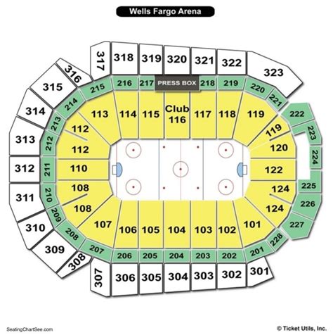 wells fargo arena des moines seating chart