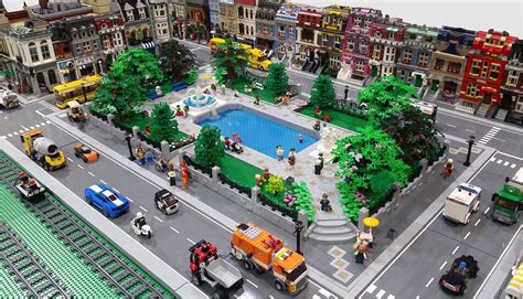 Modular City Park Overview 1 | Lego city display, Lego city, Lego city ...