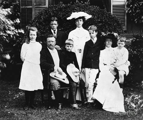 Theodore Roosevelt Family Photograph by Granger