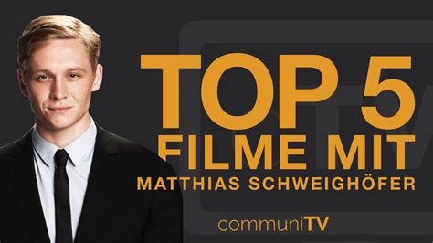 TOP 5: Matthias Schweighöfer Filme - YouTube