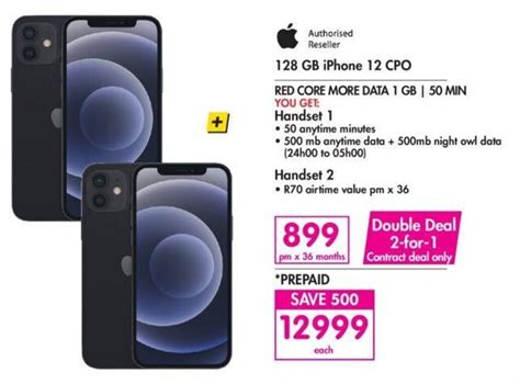 iPhone 12 CPO 128GB offer at Makro