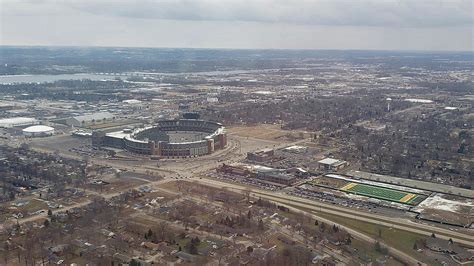 Lambeau Field Aerial Photograph by James Darmawan | Pixels