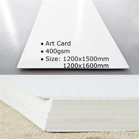 Art Card | Paper Board (400g) | 121signs