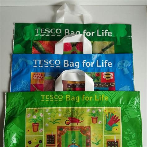 Tesco Bag For Life Collectable Rare Bundle, Gardening Theme, New x 3 ...