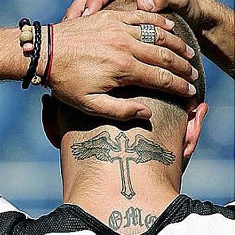 25+ Cross Tattoo On The Neck - DuniyaMaleehah