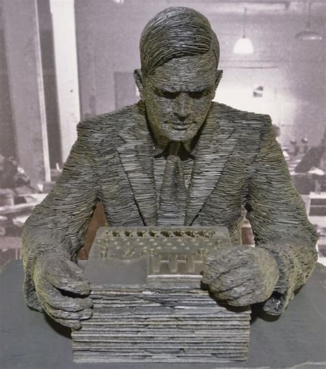 √ Alan Turing Statue - Alan Turing Statue Manchester Uk Stock Image ...