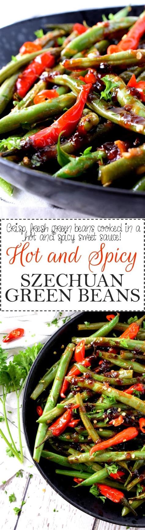 Hot and Spicy Szechuan Green Beans - Lord Byron's Kitchen