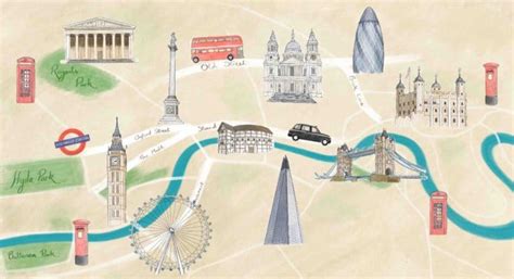 London Map: Tourist Attractions & Informative Guide (Free PDF Maps)