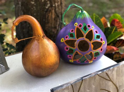 Gourd Art | Hand painted gourds, Painted gourds, Gourd art