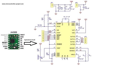 Stm32f103 microcontroller controlling stepper motor by A4988 stepper ...