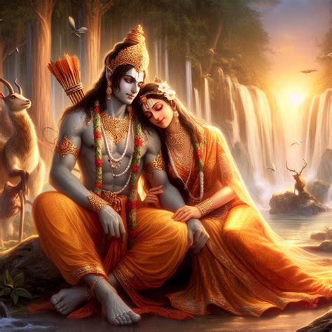 Lord Rama and Sita | Ram sita photo, Ram image, Rama sita