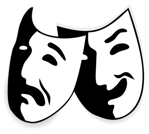 Free Theater Masks Transparent, Download Free Theater Masks Transparent ...