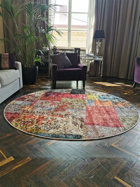 Rund Teppich - Ariana (multi) - Trendcarpet.de