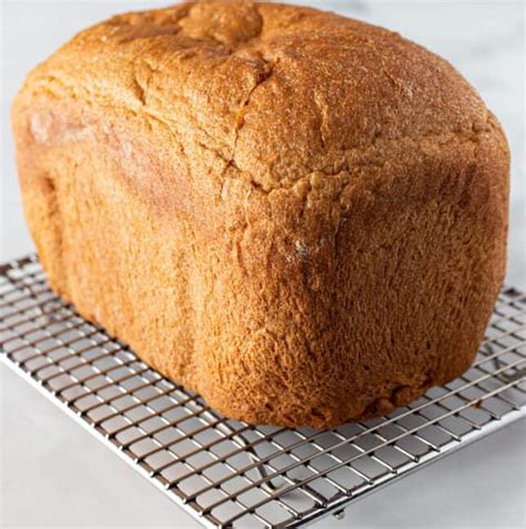 100% Whole Wheat Bread Machine Recipe - Cook Fast, Eat Well