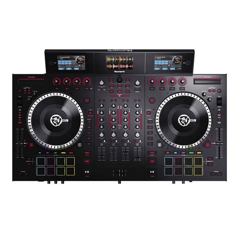 NUMARK NS7III | 4-Deck Serato DJ Controller with 3-Screen Display ...