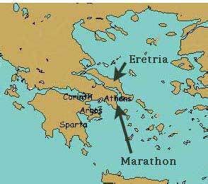 map of ancient athen marathon - Google Search | Map, Marathon, History