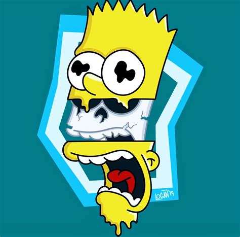 Bart Simpson Crip Wallpaper - Simpsons Supreme Wallpapers | exactwall