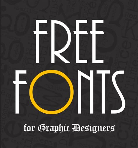 20+ Fresh Free Fonts for Graphic Designers Graphic Design Junction ...