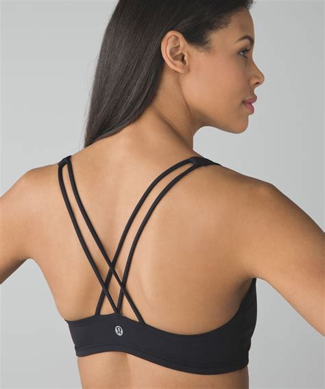 Lululemon Free To Be Bra - Black - lulu fanatics | Sports bra, Black ...